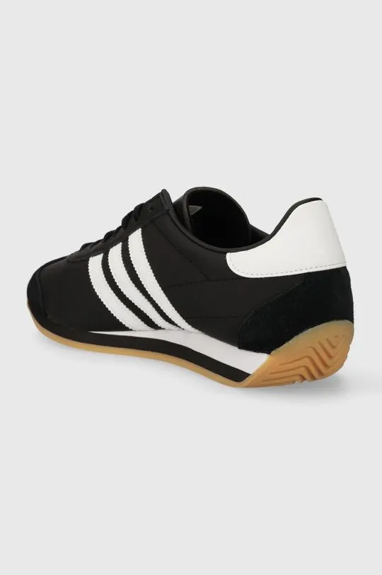 adidas Originals leather sneakers Country OG black color