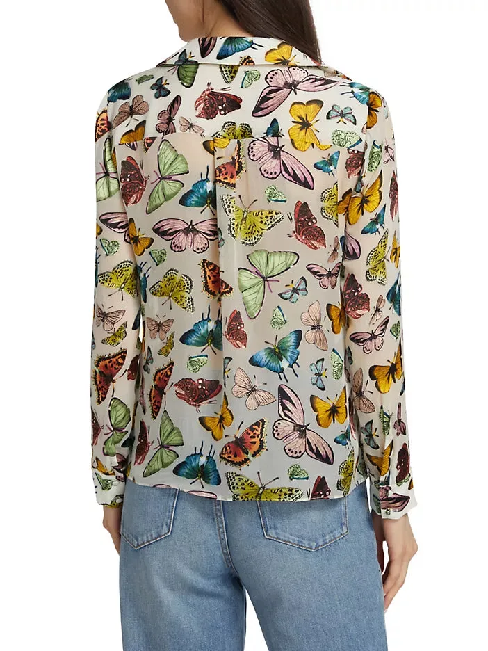 Alice + Olivia - Eloise Blouse - Boundless Butterfly