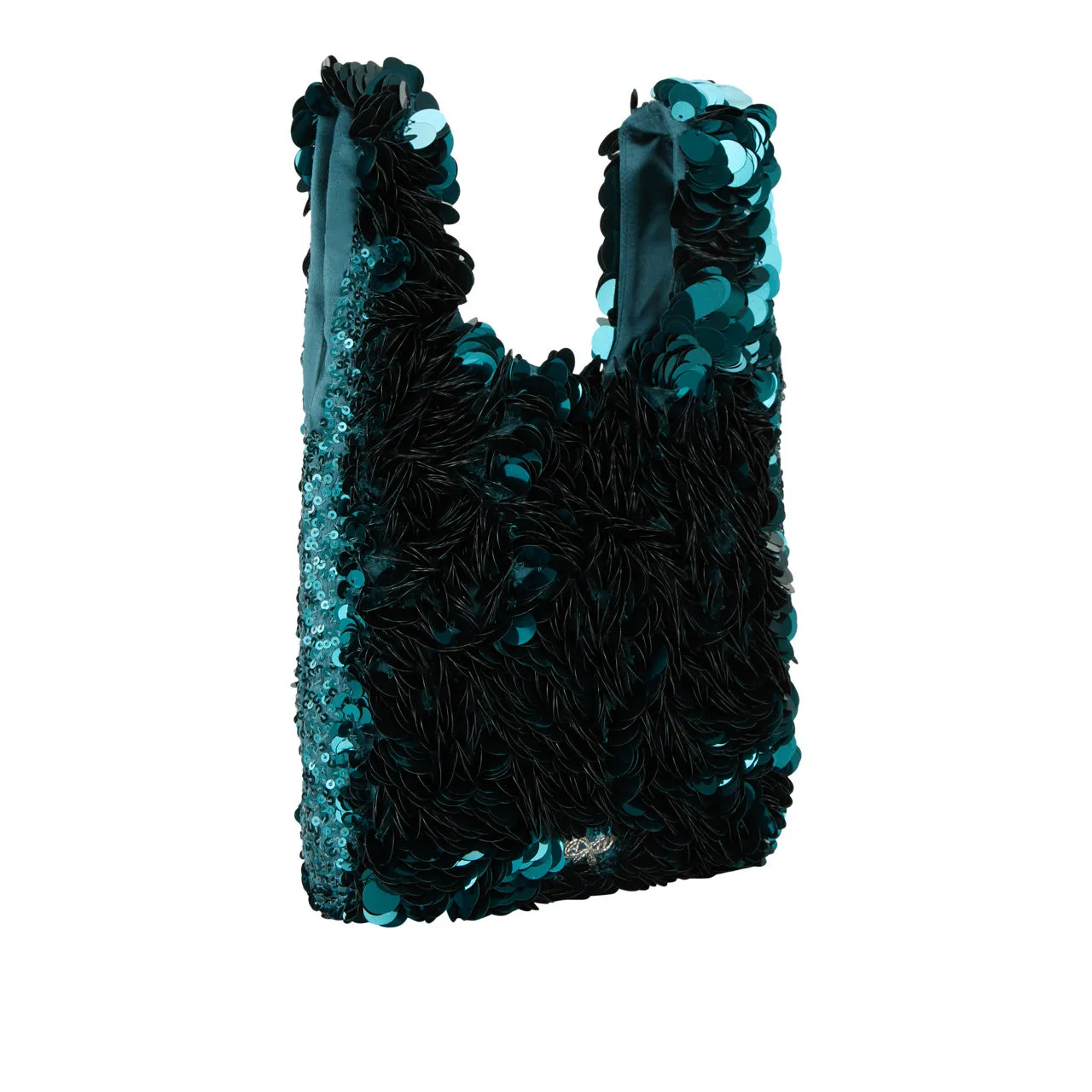 ANYA HINDMARCH After Eight® Mini Tote - Dark Teal