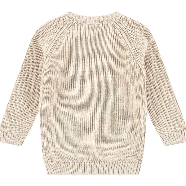 Babyface Knit Sweater, Cream