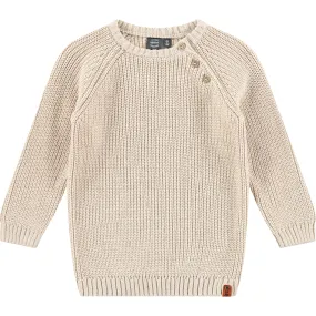 Babyface Knit Sweater, Cream