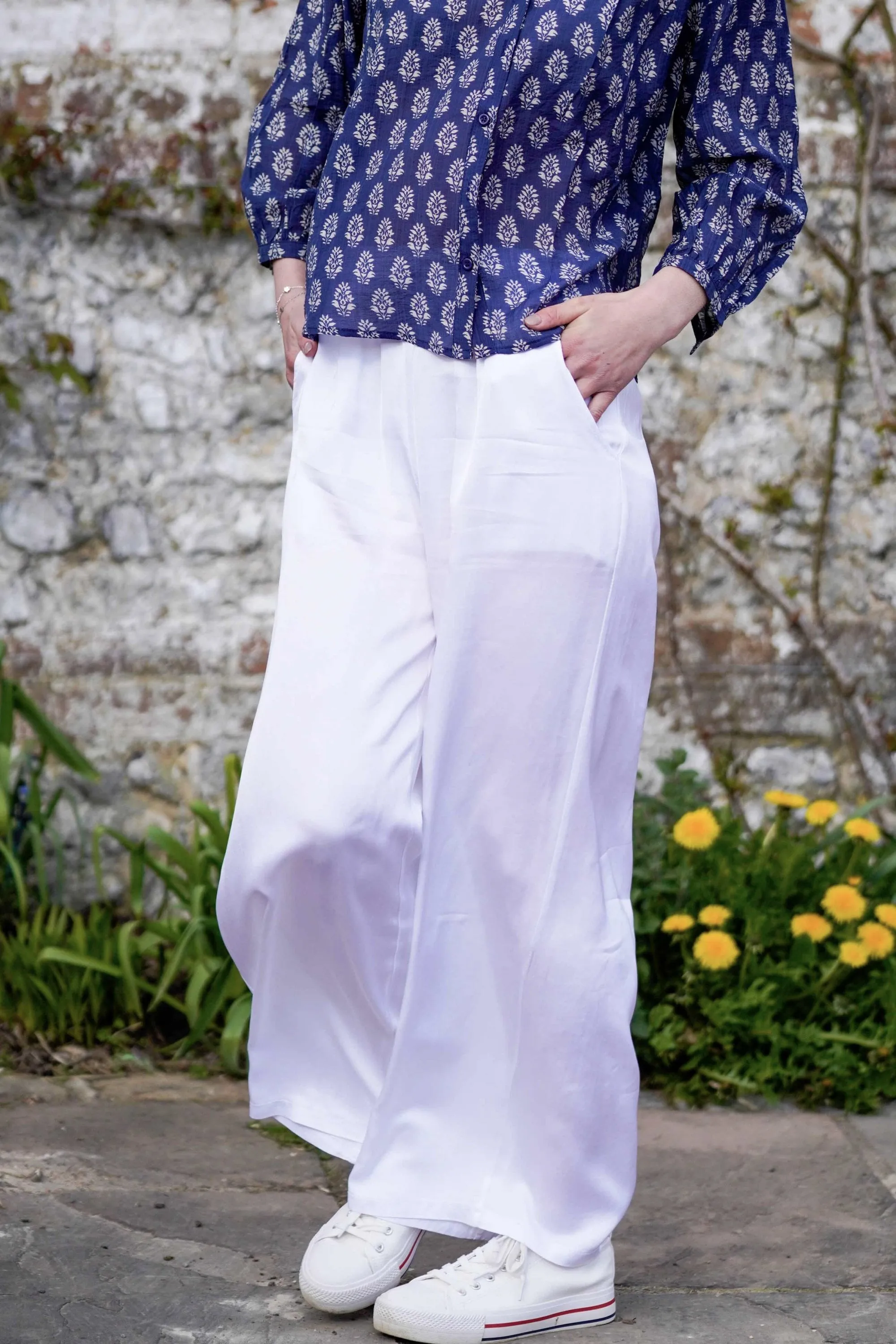 Bali Satin Silk Trousers