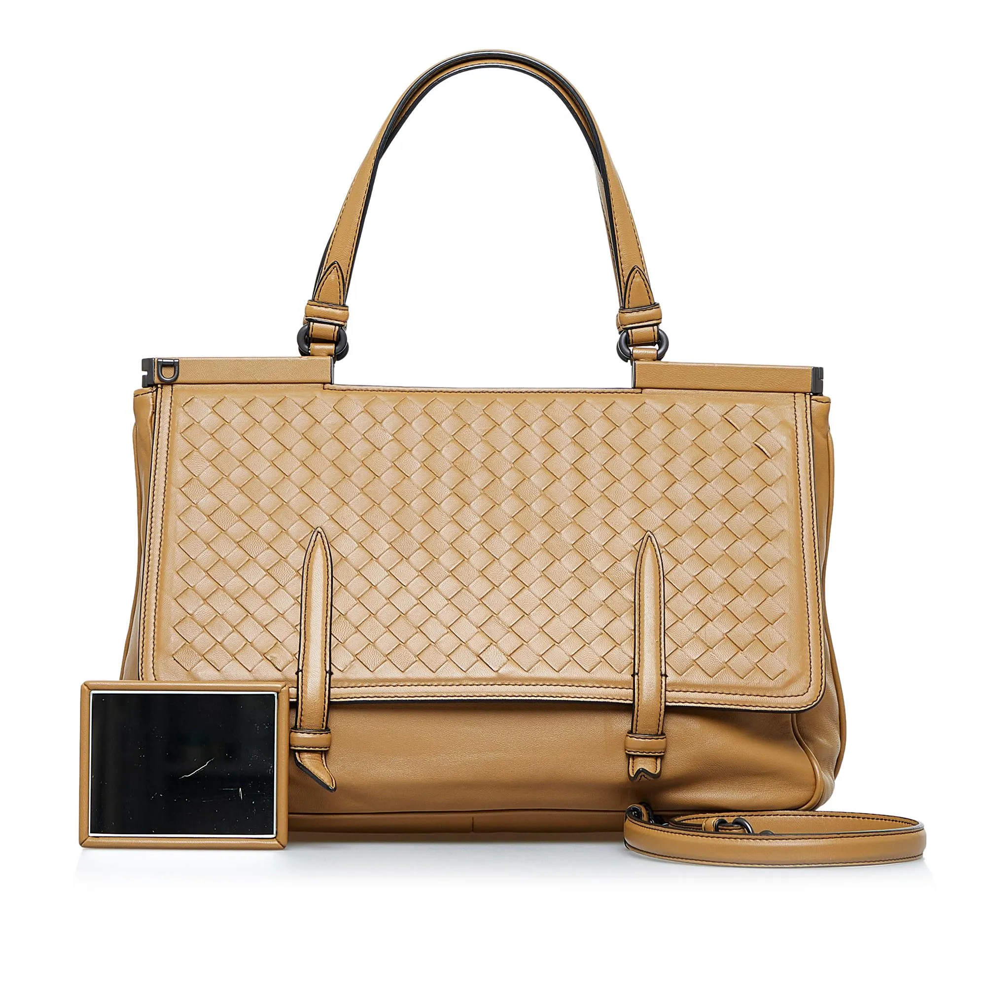 Bottega Veneta Intrecciato Monaco Satchel