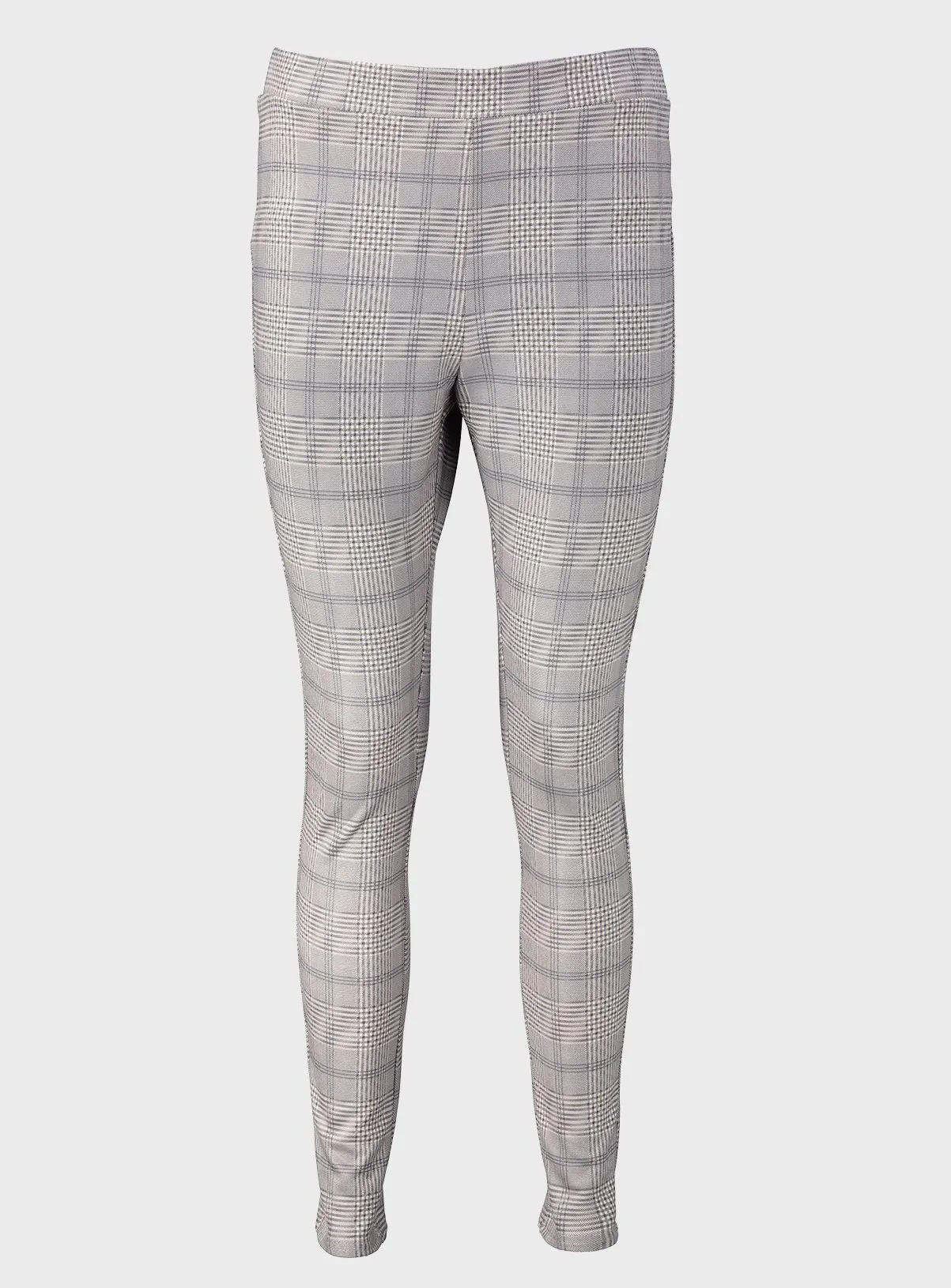 Buy Grey Check Print Leggings - 16 | Leggings | Tu