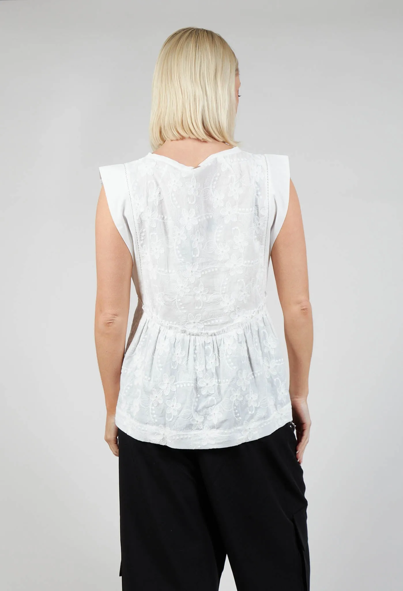 Cameo Top in White