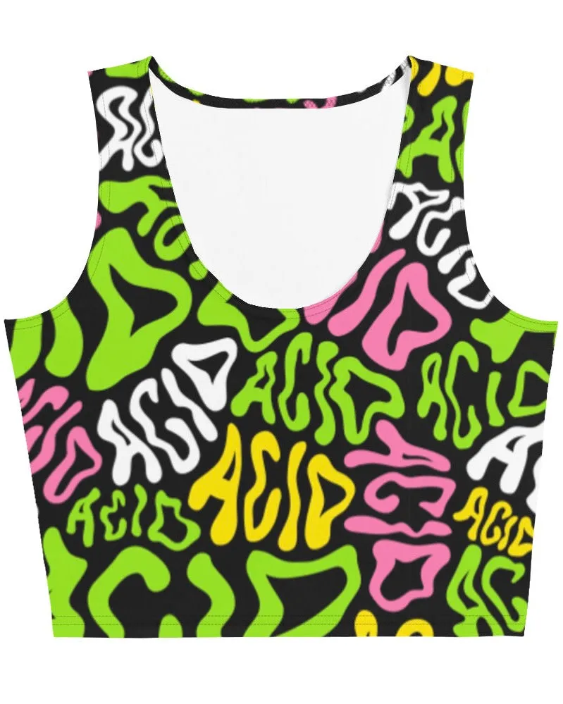 Candy Acid Crop Top