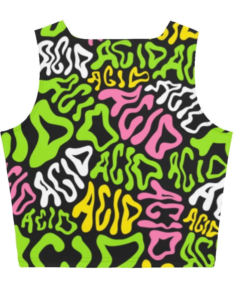 Candy Acid Crop Top