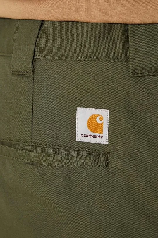 Carhartt WIP trousers Craft Pant men's green color I027965.66602