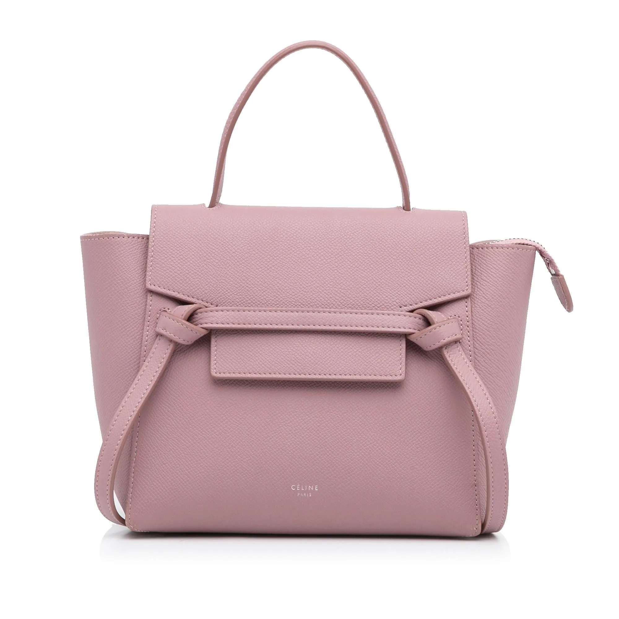 Celine Nano Belt Satchel (SHG-PTYgmy)