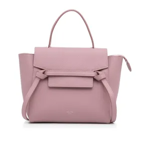 Celine Nano Belt Satchel (SHG-PTYgmy)