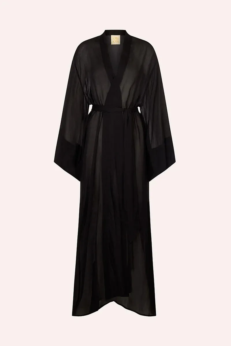 Cin Cin - Fortune Robe - Black