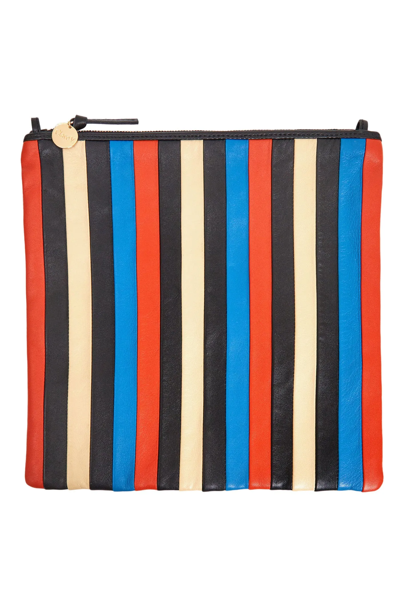 Clare V. Foldover Clutch in Multi