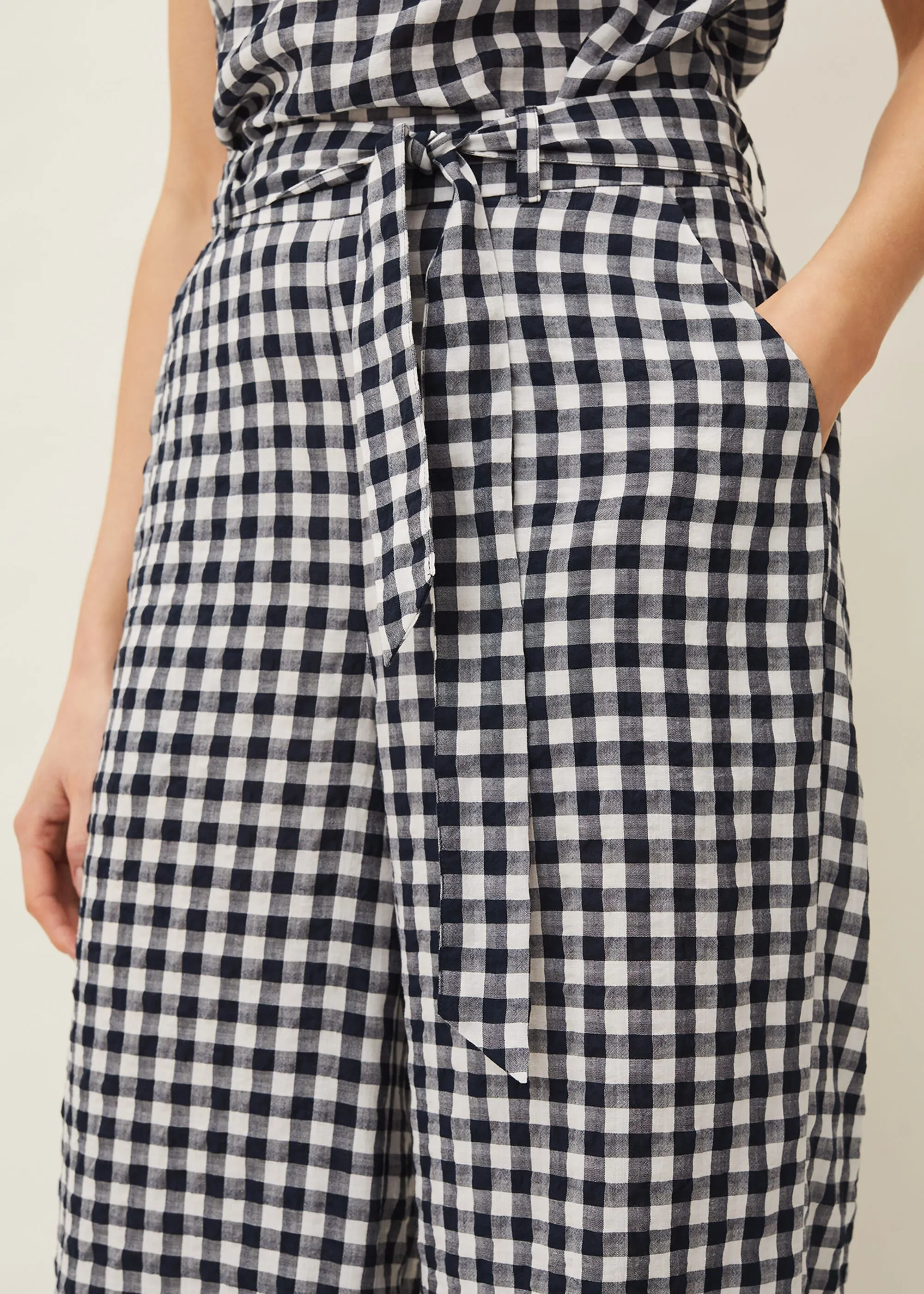 Clea Gingham Culottes