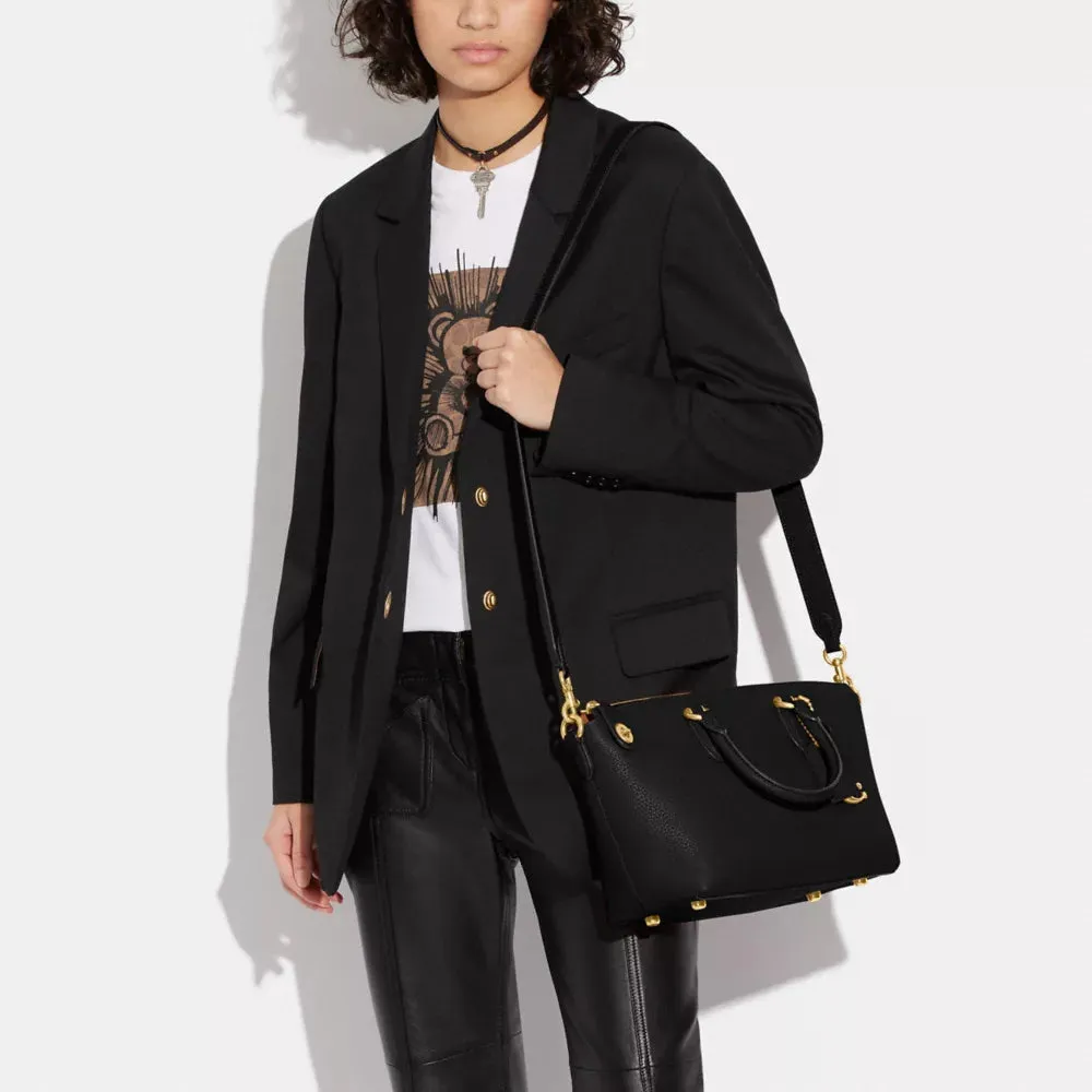 Coach Cara Satchel black