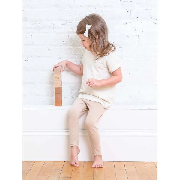 Colored Organics Classic Leggings, Clay