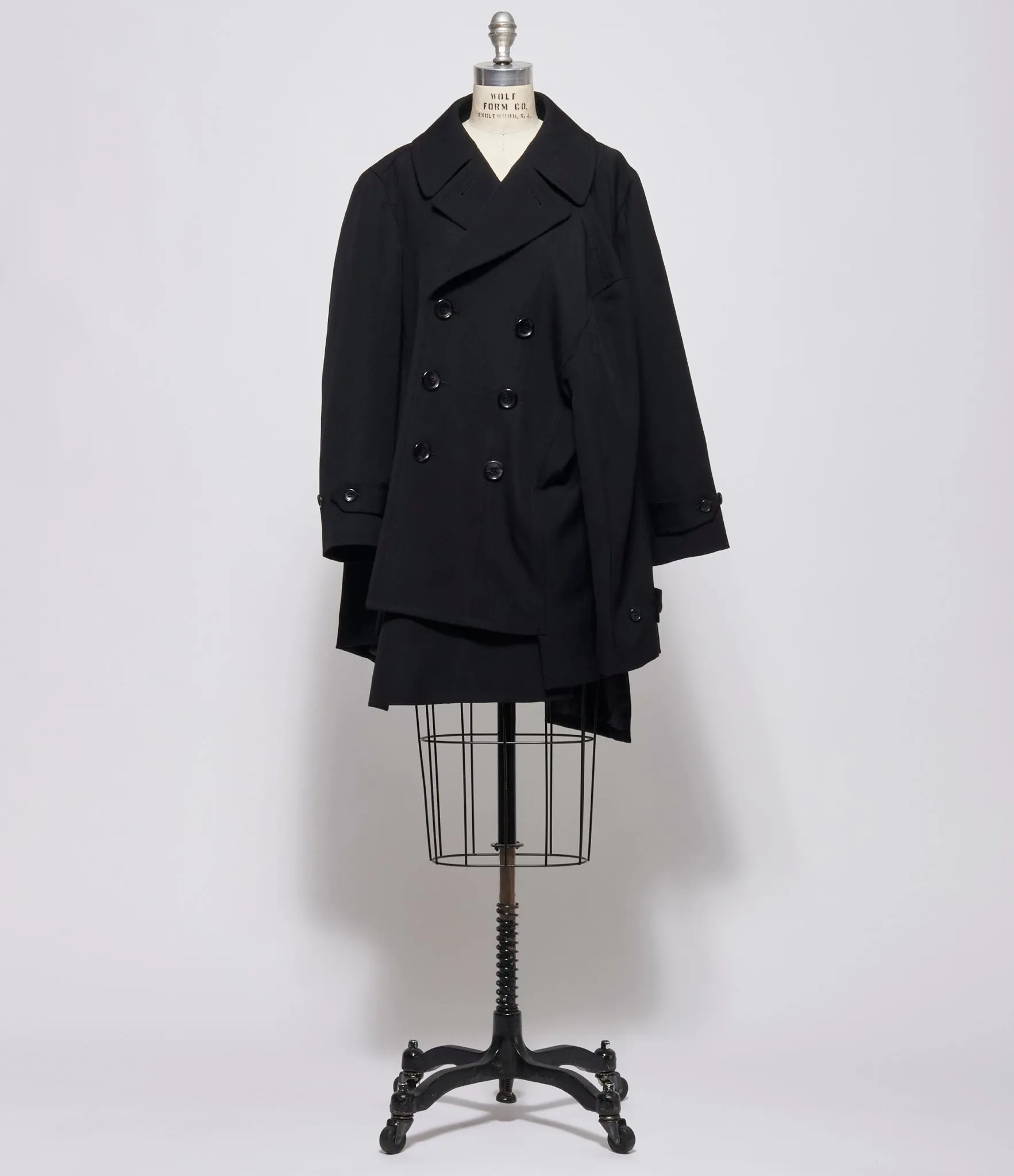 Comme Des Garcon Womens Multi Sleeve Oversized Coat