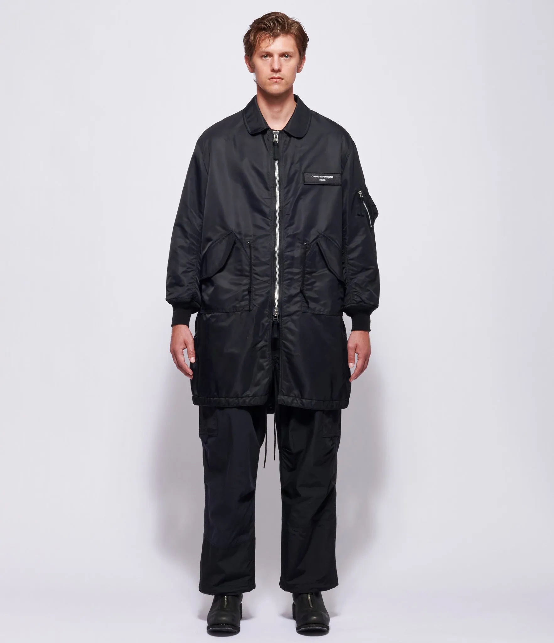 Comme Des Garcons Homme Nylon Coat