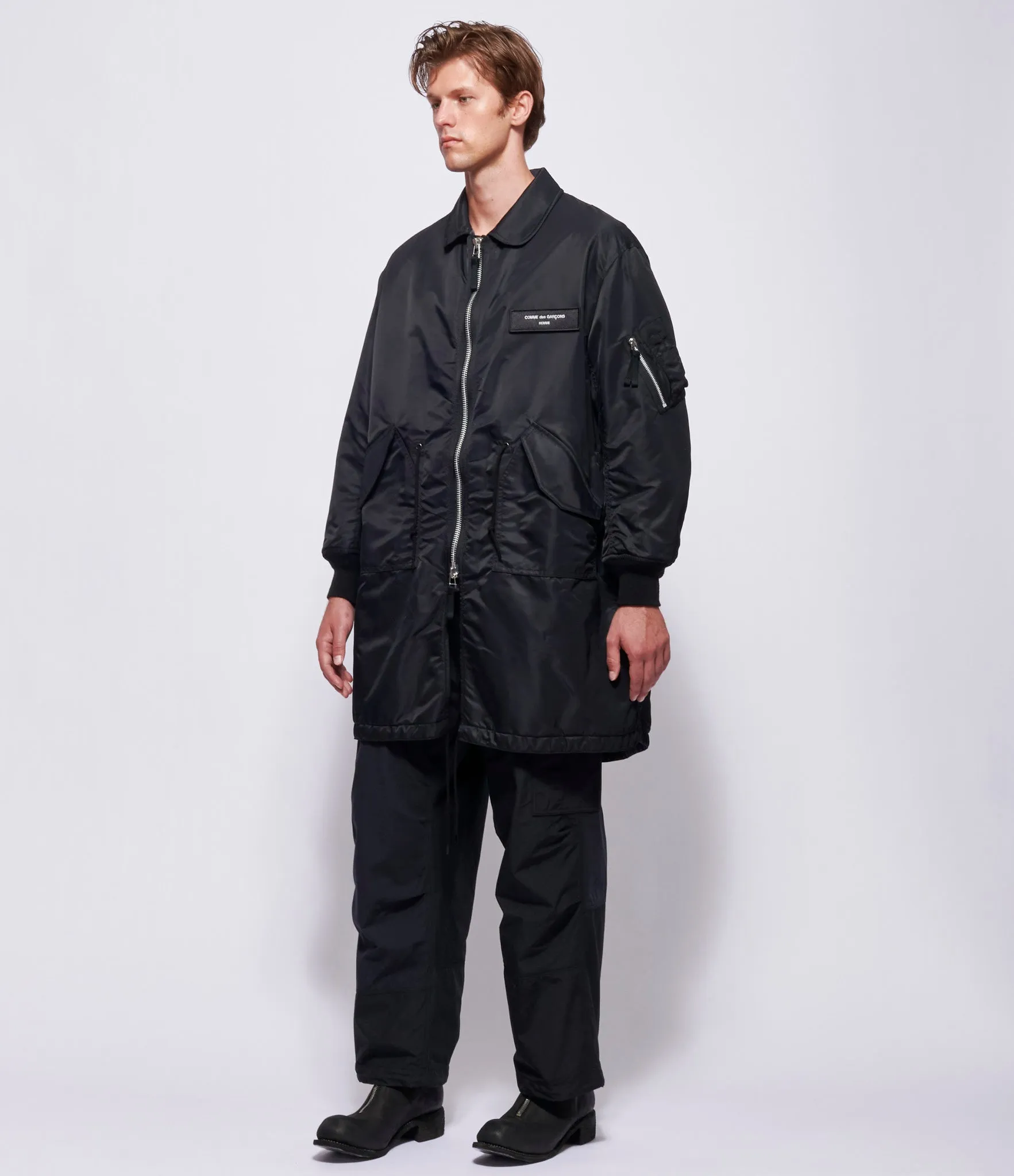 Comme Des Garcons Homme Nylon Coat