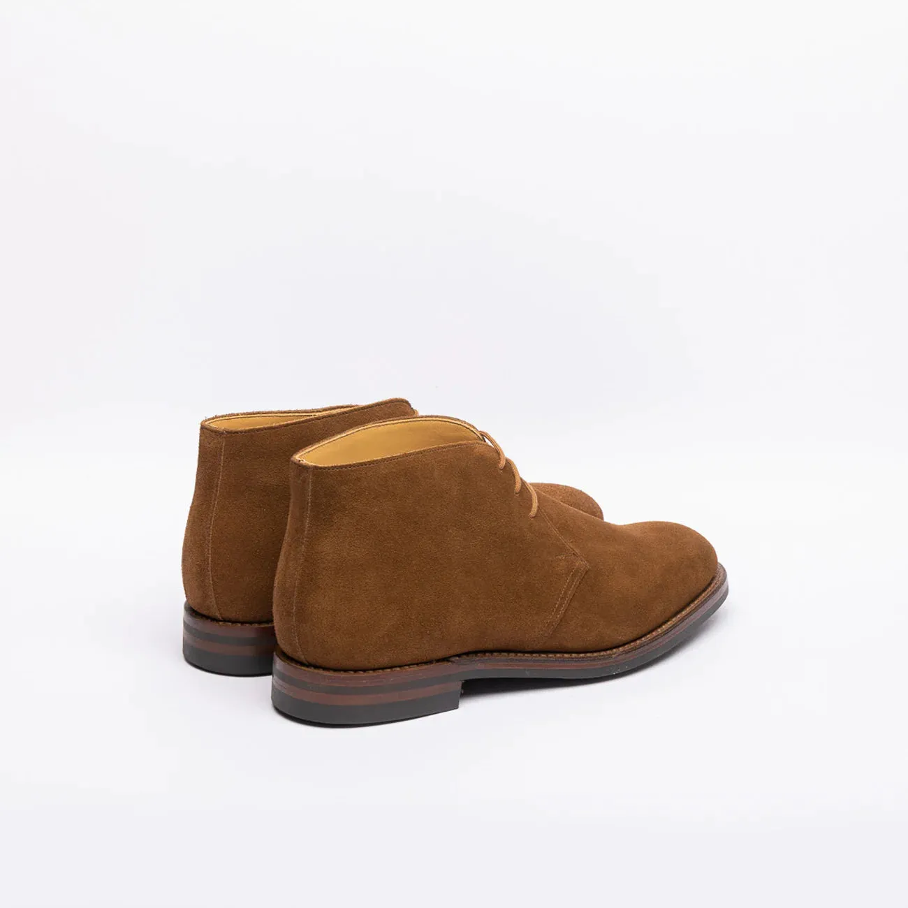 Crockett & Jones Stivale chukka Crockett & Jones Chiltern in camoscio marrone (Snuff suede)