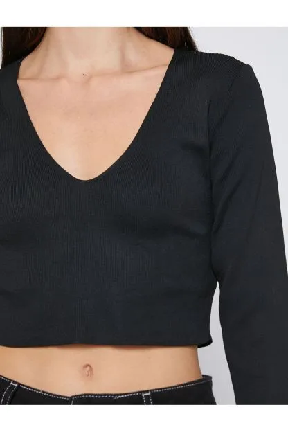 Crop Knitwear Sweater