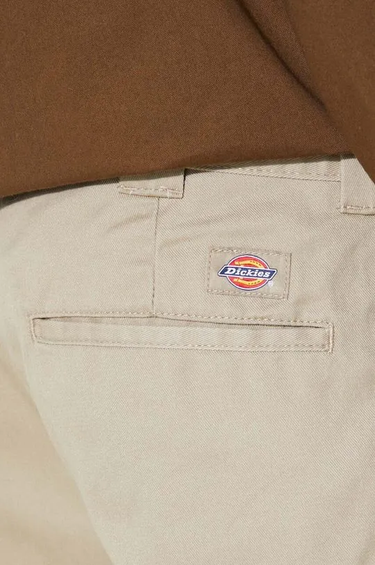 Dickies trousers 872 men's beige color DK0A4XK8