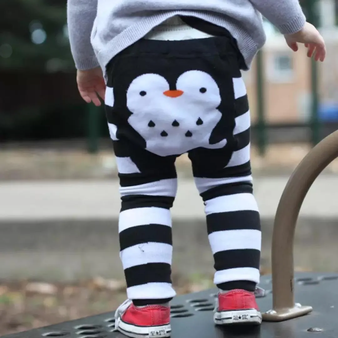 DOODLE PANTS PENQUIN STRIPES- BABY & TODDLER