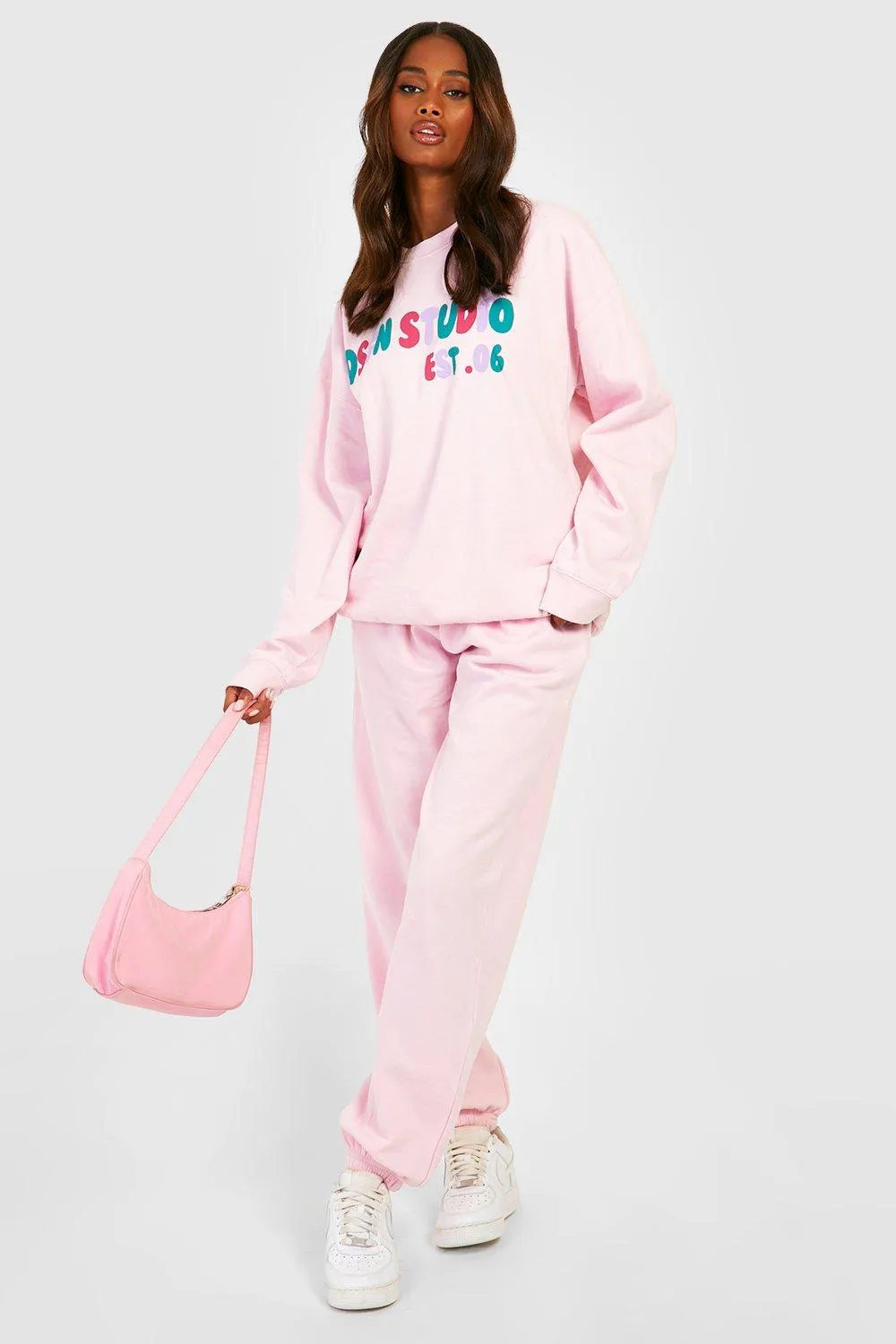 Dsgn Studio Bubble Print Sweater Tracksuit