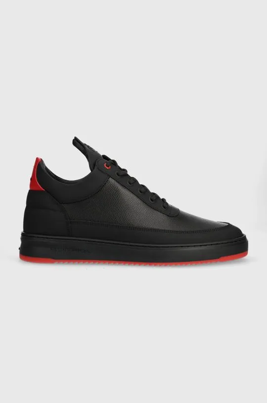 Filling Pieces leather sneakers Low Top Tech black color 10155001929