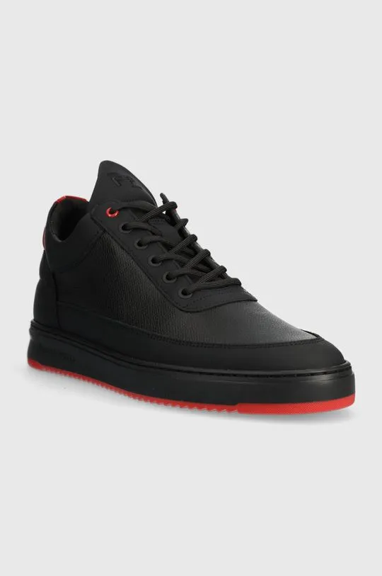 Filling Pieces leather sneakers Low Top Tech black color 10155001929