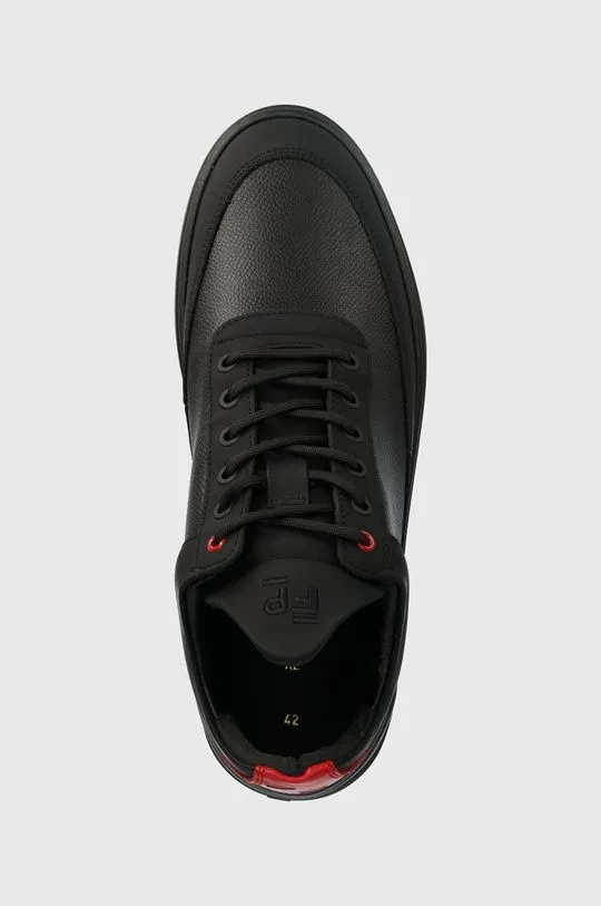 Filling Pieces leather sneakers Low Top Tech black color 10155001929