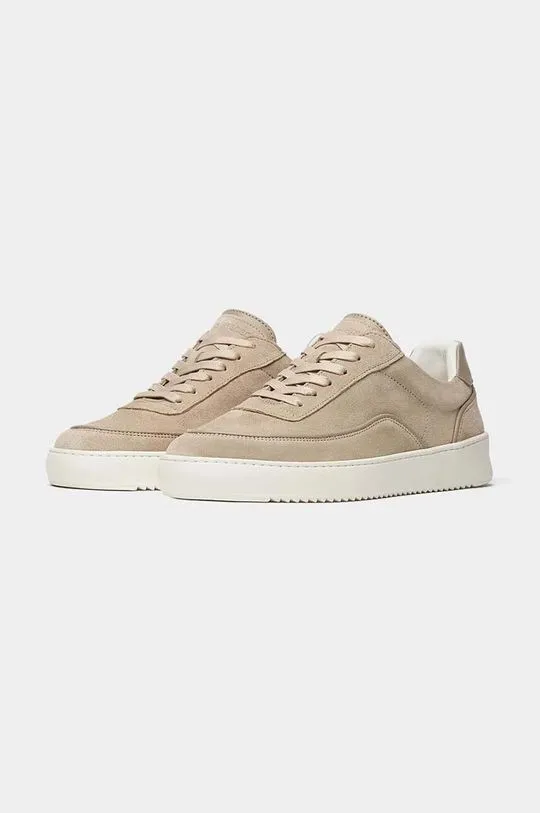 Filling Pieces suede sneakers Mondo Suede Lux beige color 46733731002