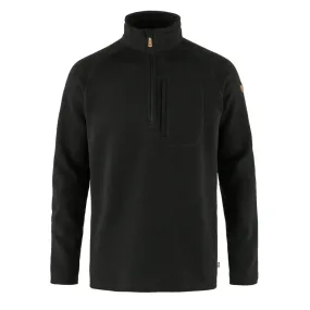 Fjallraven Ovik Fleece Half Zip Black