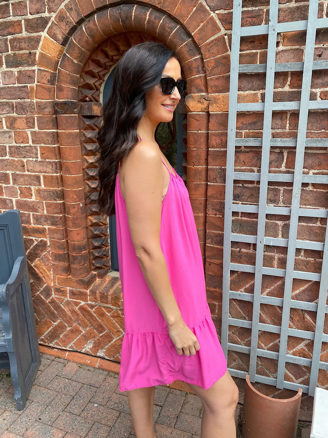 Frill Hem Tunic Dress Dolly