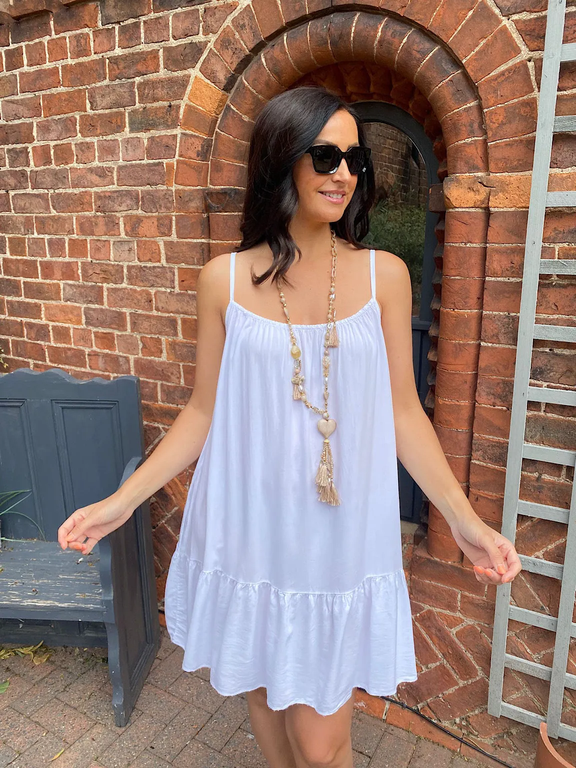 Frill Hem Tunic Dress Dolly