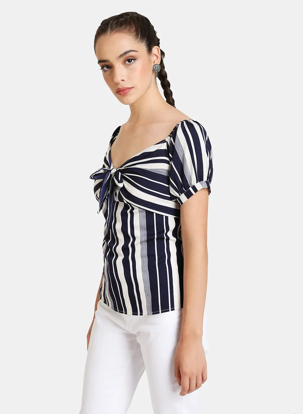 Front Tie-Knot Top