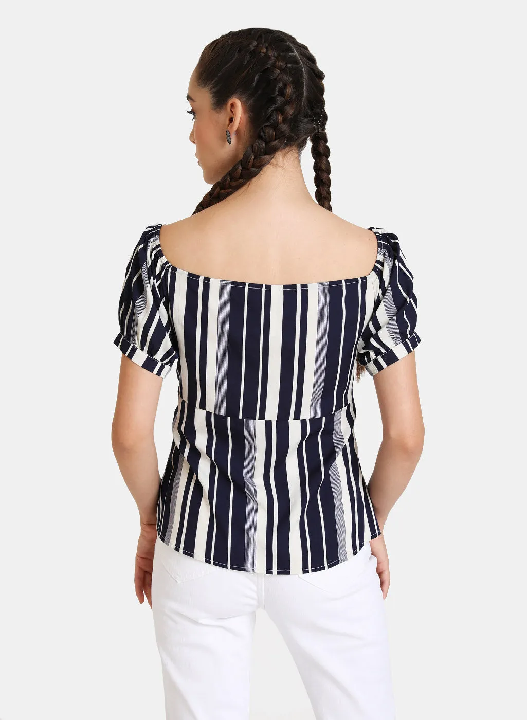 Front Tie-Knot Top