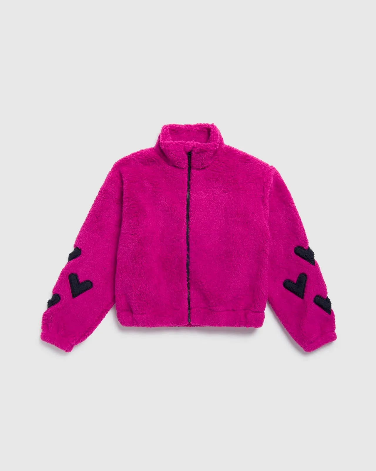 Girls Heart Fleece Jacket