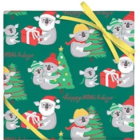 Happy Koala-Days Wrap Paper Sheet (pick up only)