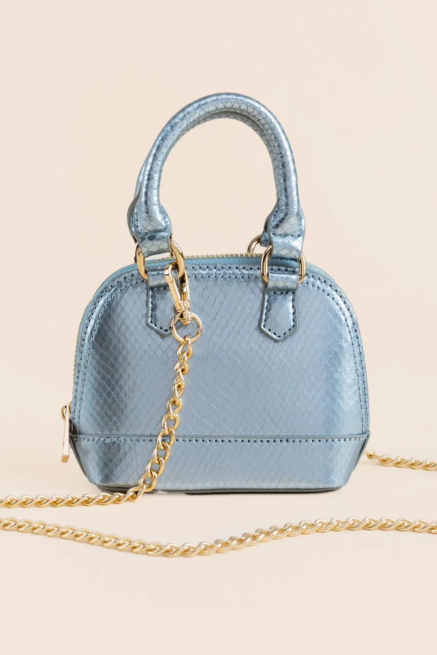 Haven Dome Metallic Mini Satchel