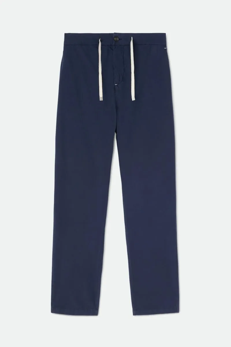 Joggers in popeline uomo Blu