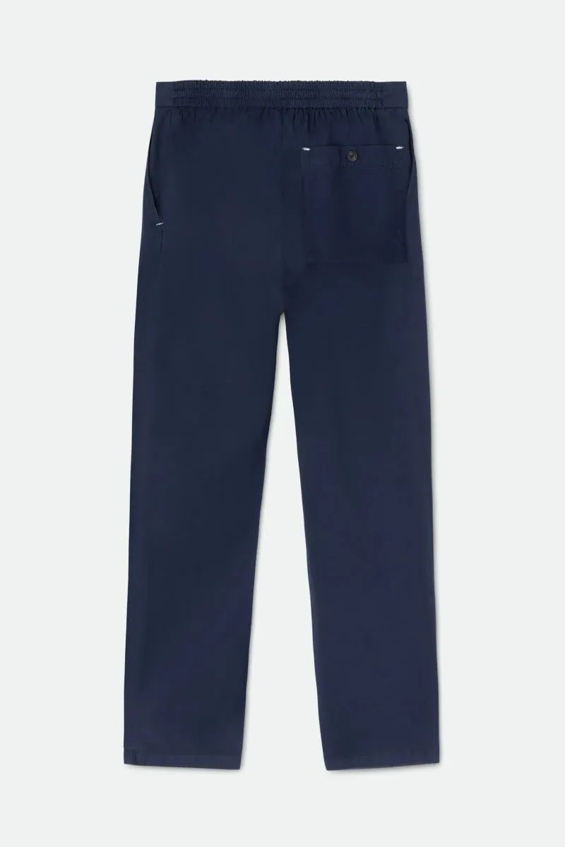 Joggers in popeline uomo Blu