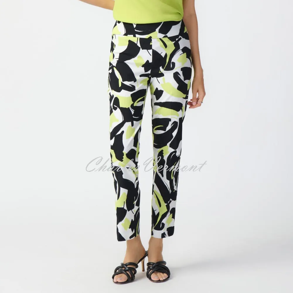 Joseph Ribkoff Abstract Print Trouser - Style 241266