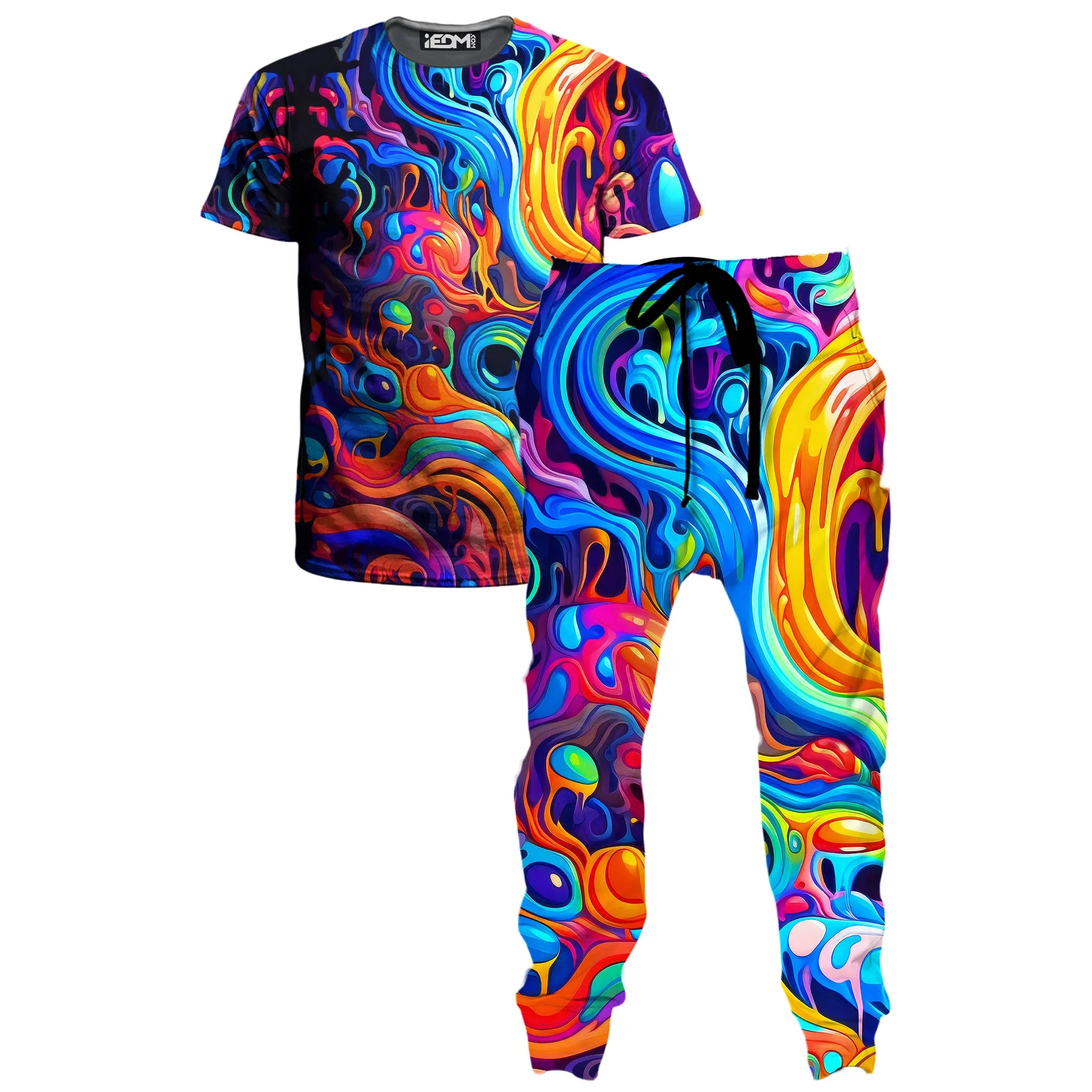 Kandi Swirl T-Shirt and Joggers Combo