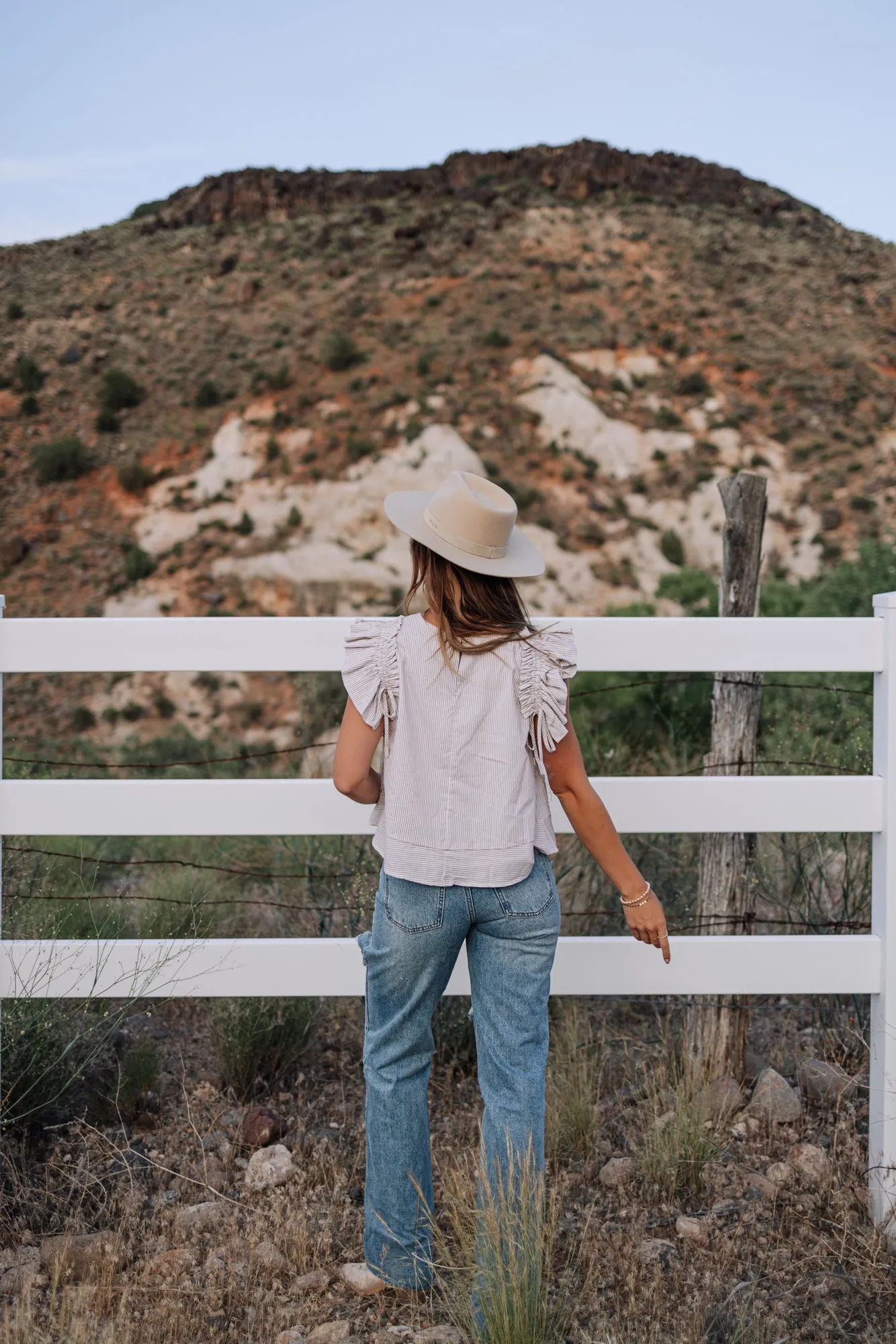 Kelly Top in Taupe