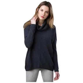 Kinross Cashmere Exposed Seam Popover - Women's