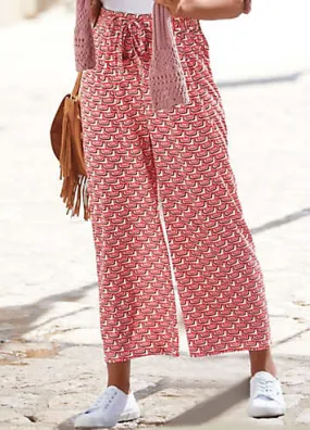 LASCANA Patterned Culottes | Grattan