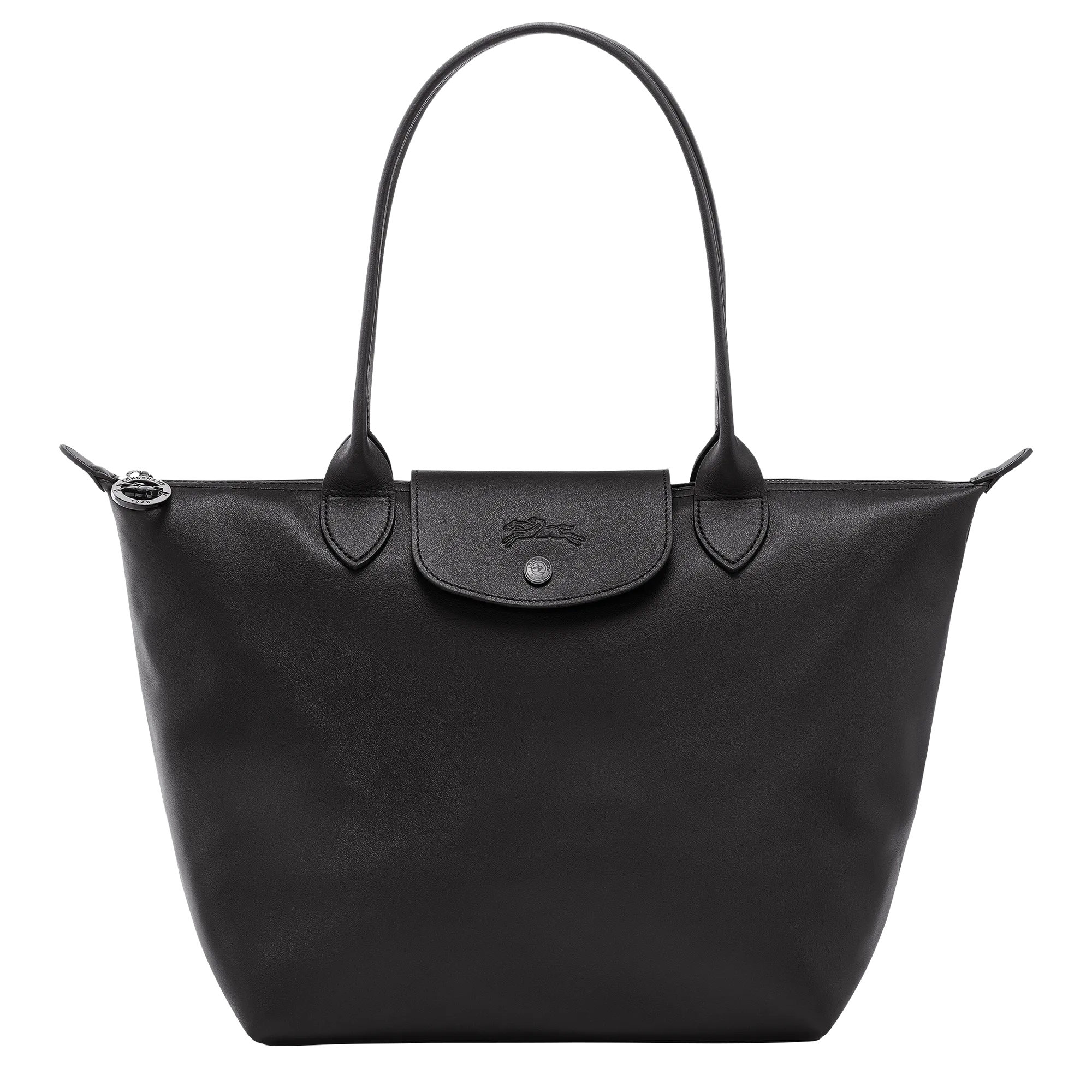 Le Pliage XTRA M Tote bag Black - Leather