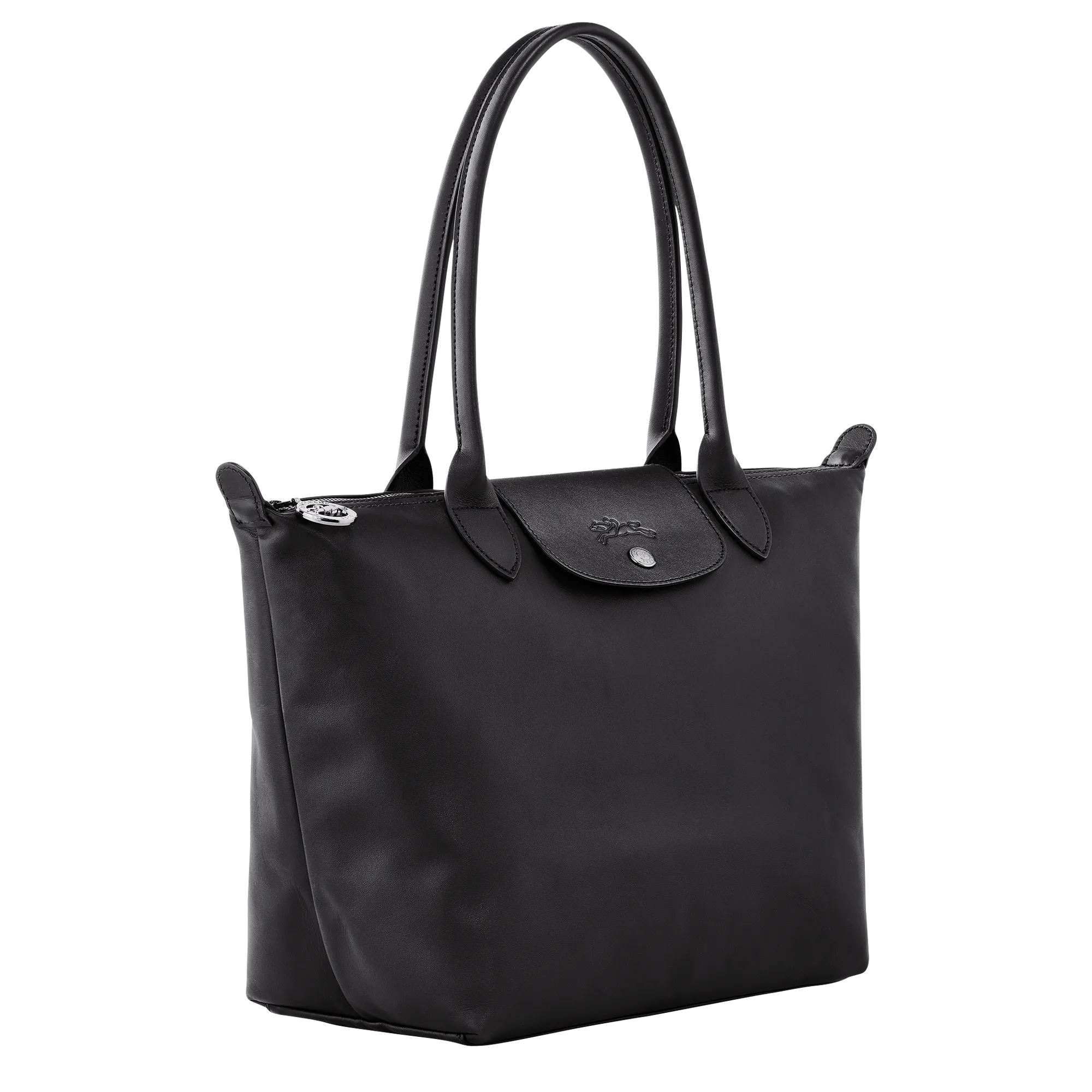 Le Pliage XTRA M Tote bag Black - Leather