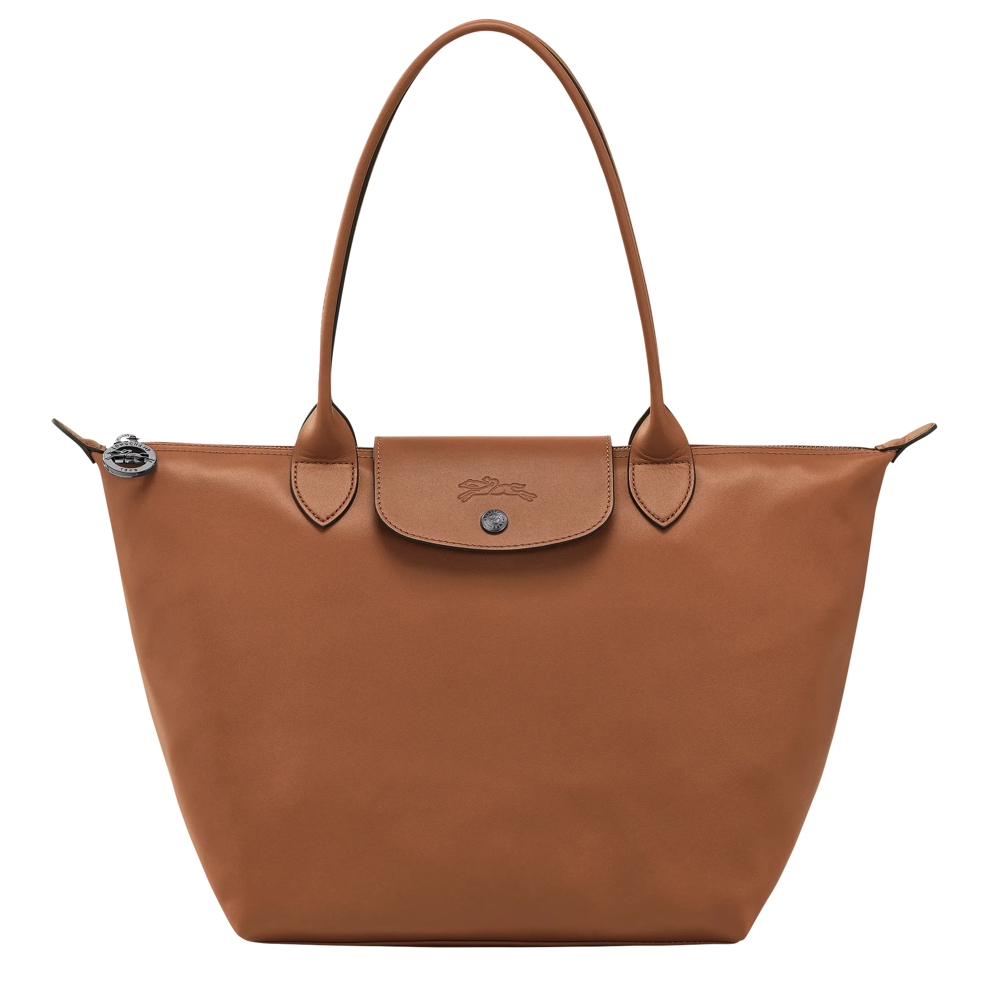 Le Pliage XTRA M Tote bag Cognac - Leather