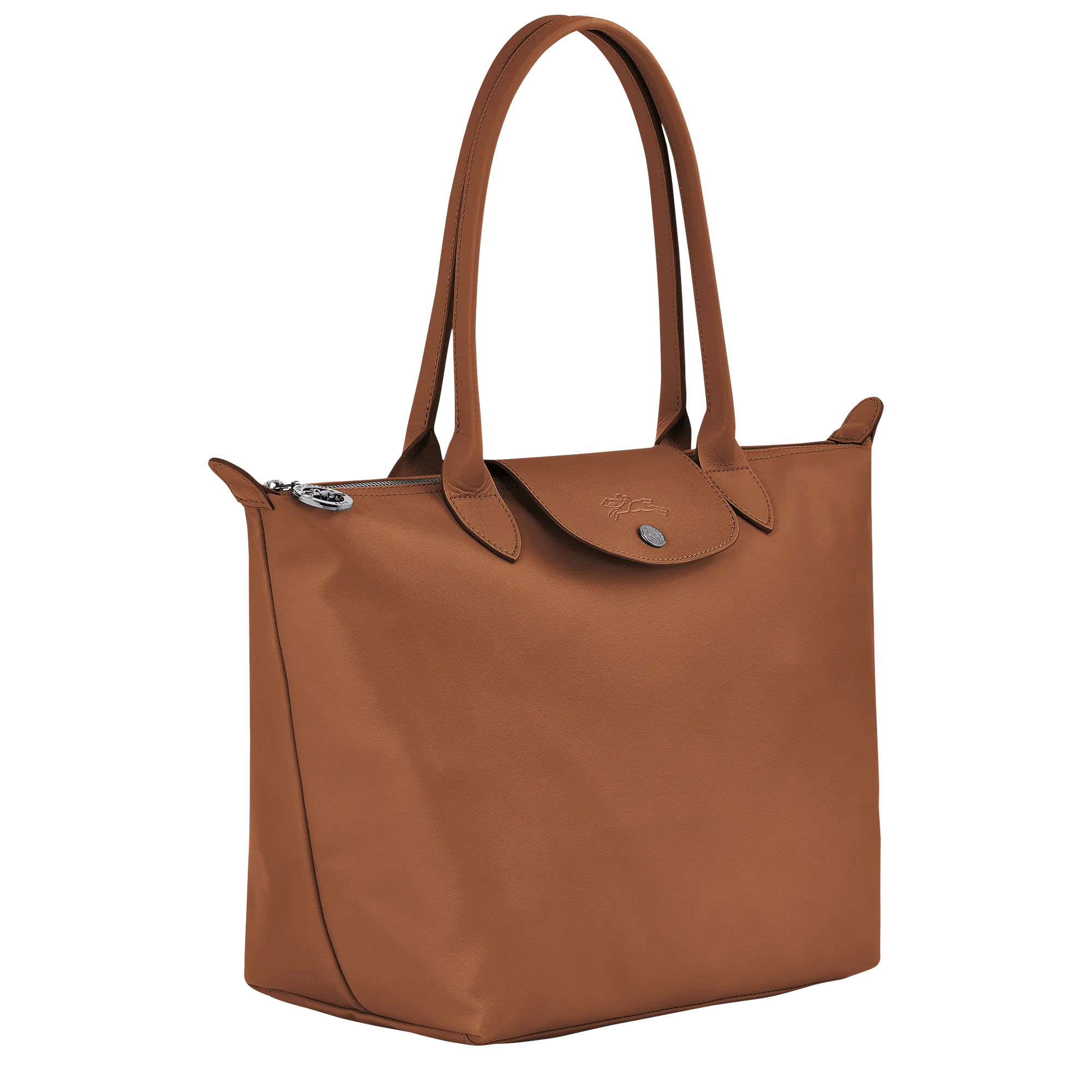 Le Pliage XTRA M Tote bag Cognac - Leather